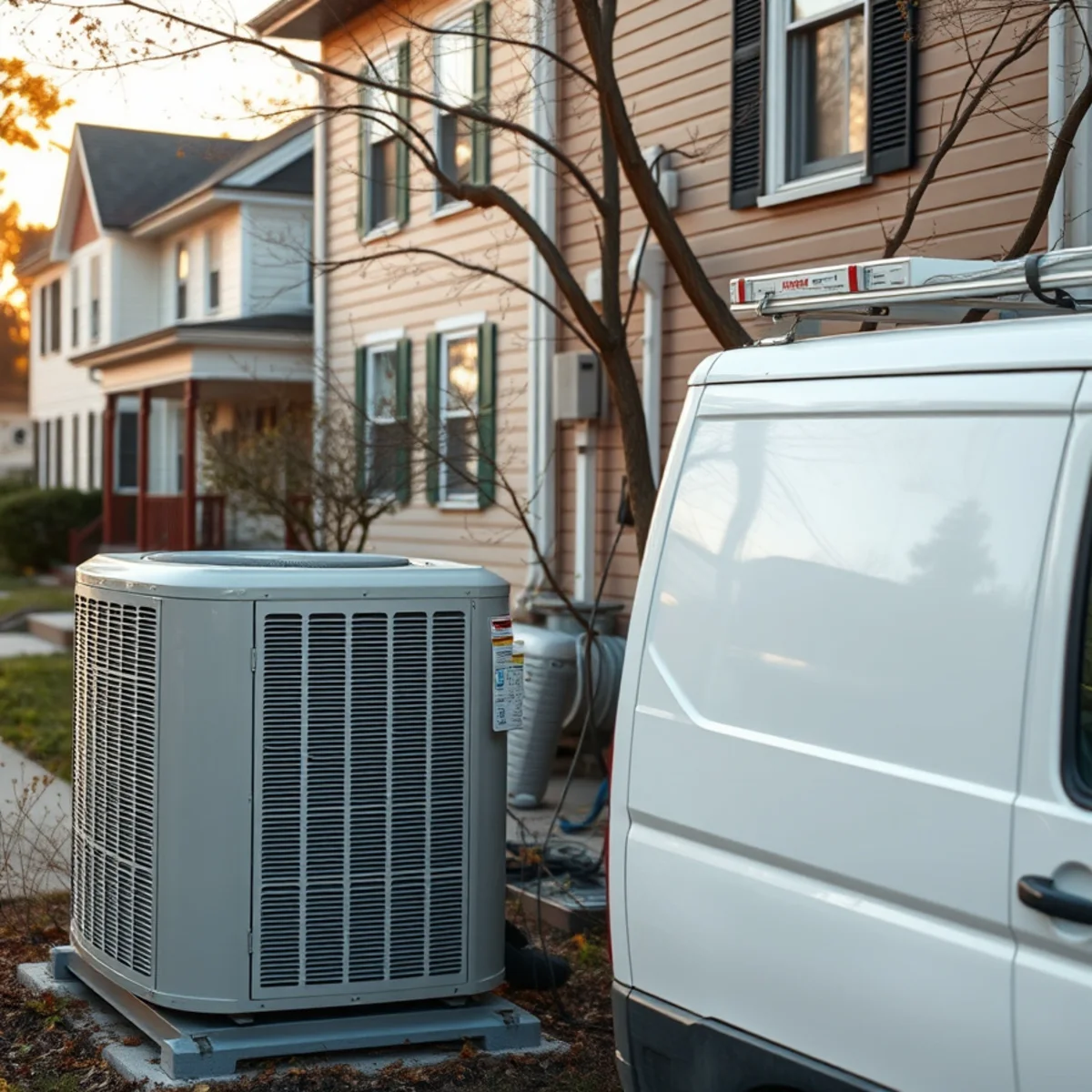 HVAC technician planning a retrofit in a historic home near Simpson Street, Mechanicsburg, PA